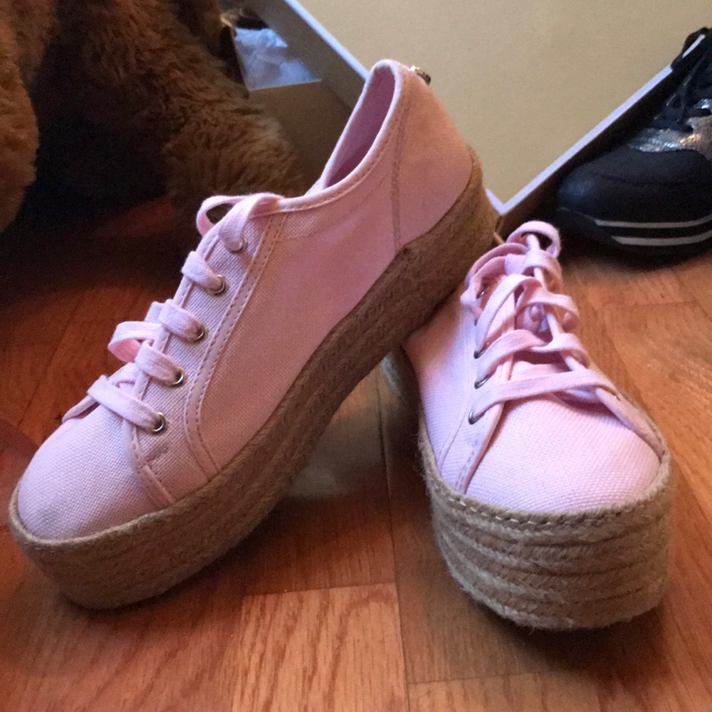 Pink Espadrille Sneakers
